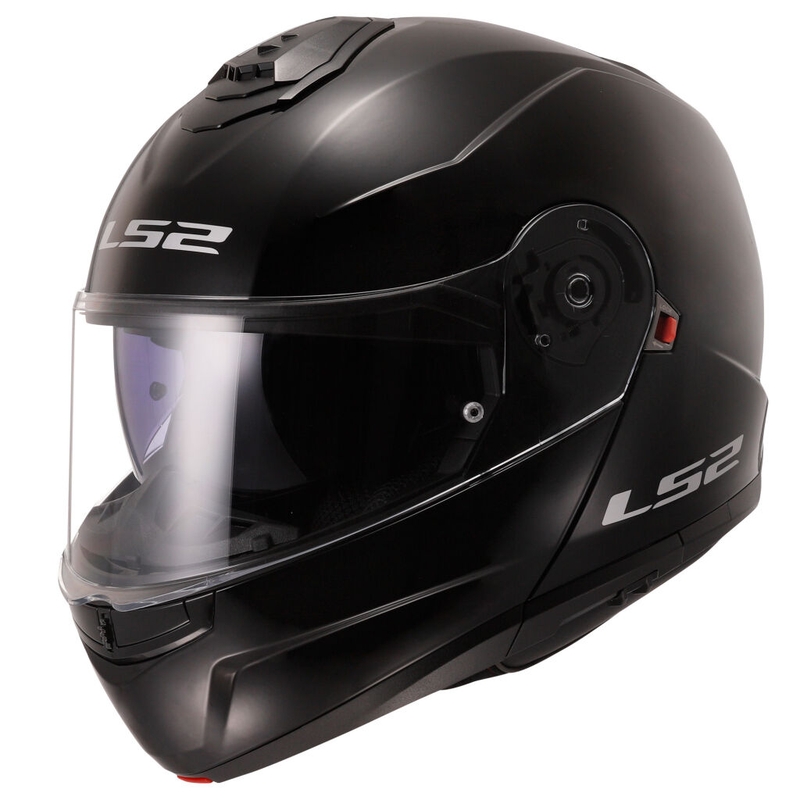 Preklopna čelada LS2 FF908 Strobe II črna sijajna - II. kakovost