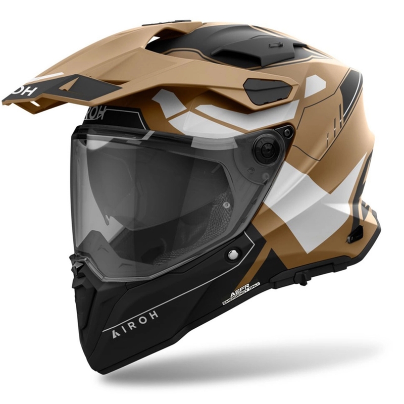 Čelada Airoh Commander 2 Reveal Enduro, mat peščena