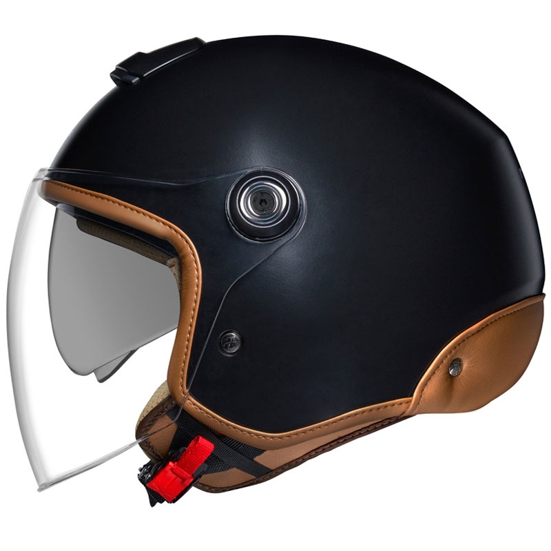 NEXX Y.10 Sunny odprta motoristična čelada črne barve - II. razred - II. kakovost