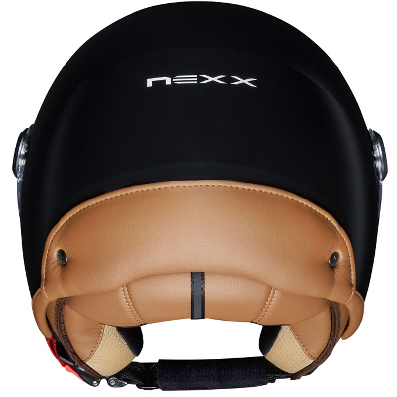 NEXX Y.10 Sunny odprta motoristična čelada črne barve - II. razred - II. kakovost