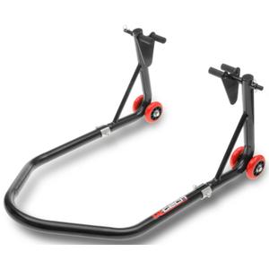 Sprednje/zadnje stojalo za motor Q-TECH črno 2 - II. kakovost