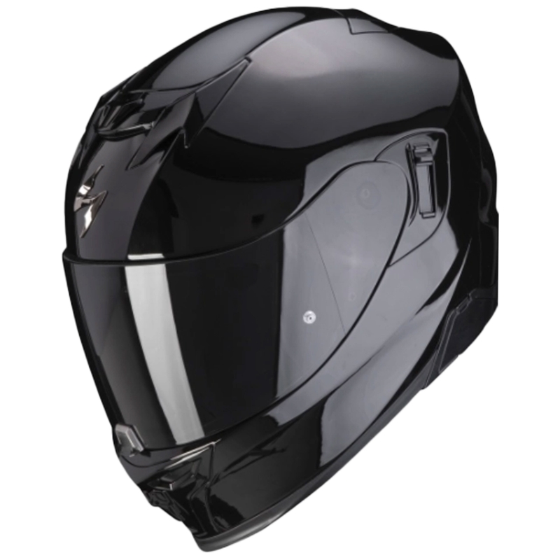 Čelada Scorpion EXO-520 EVO AIR Solid, sijajno črna, prodaja - II. kvaliteta razprodaja - II. kakovost