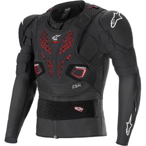 Ščitnik za telo Alpinestars Bionic Pro 3 Plasma črno-rdeče-bel
