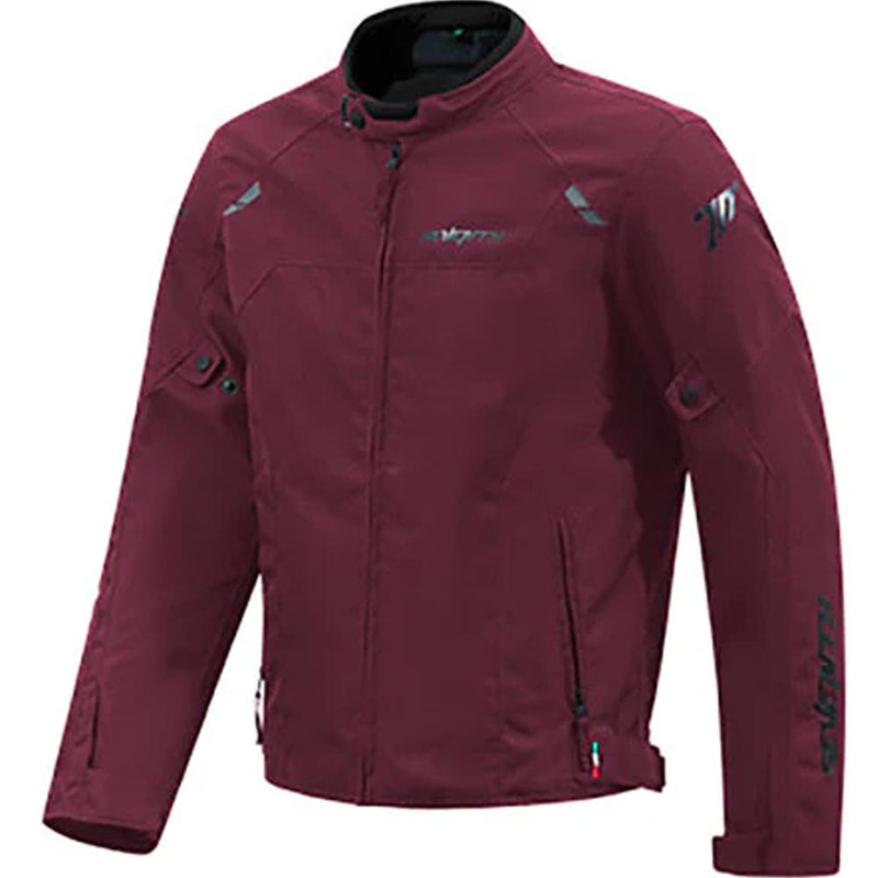 Ženska motoristična jakna Seventy Degrees SD-JR67 Piston bordo