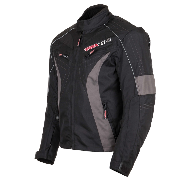 Motoristična jakna RSA ST-01 black-grey razprodaja