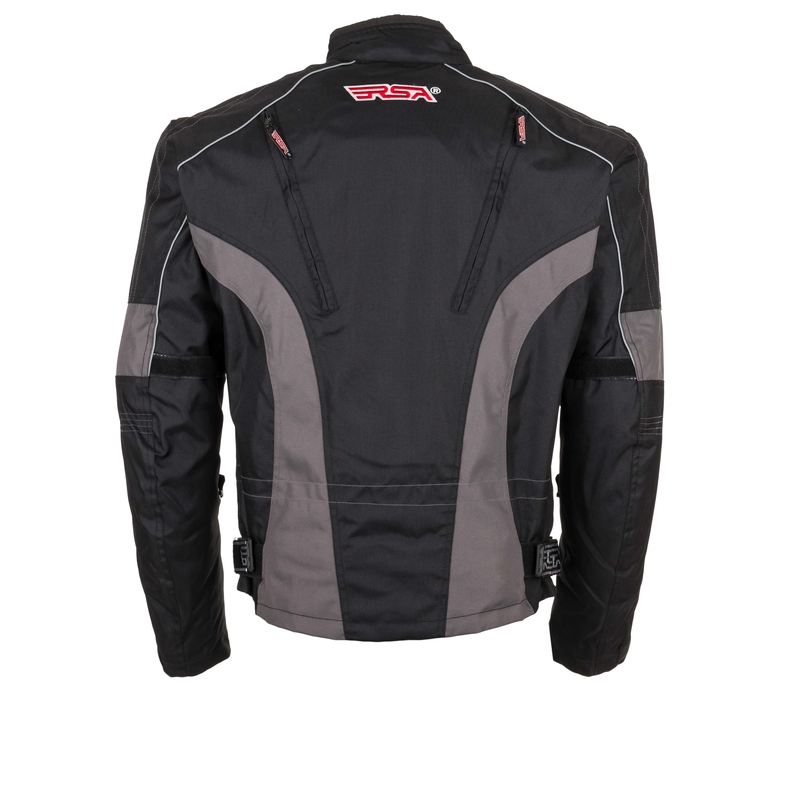 Motoristična jakna RSA ST-01 black-grey razprodaja
