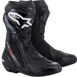 Moto škornji Alpinestars Supertech R črne barve