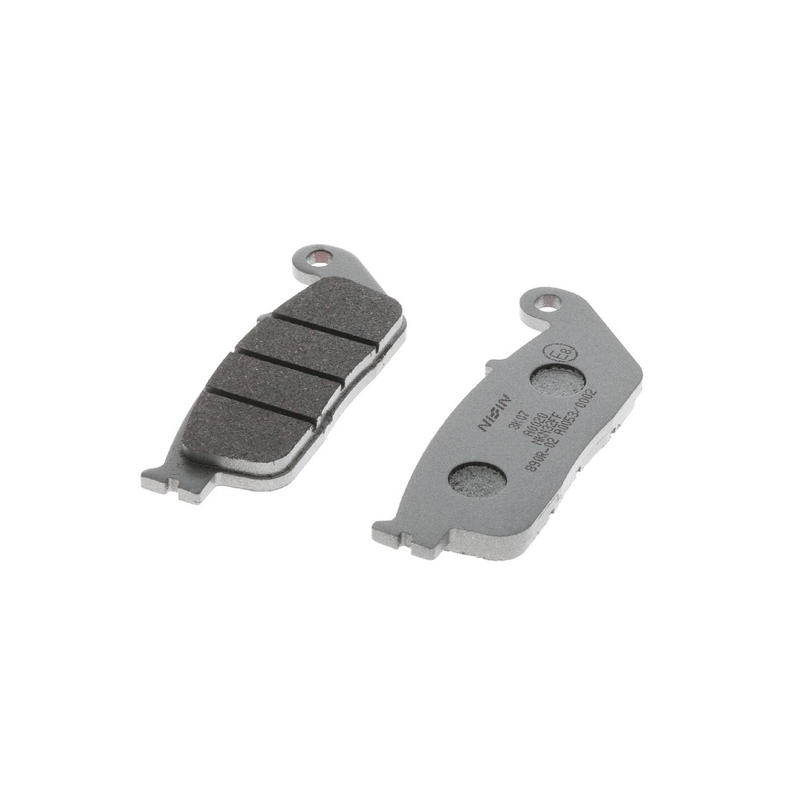 Zavorne ploščice NISSIN pol-kovinske zmesi 102x39x8,1 mm 2 kos