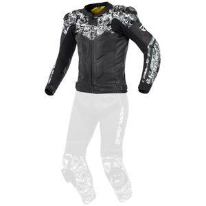 Moška jakna z vzorcem Street Racer Black-Grey razprodaja