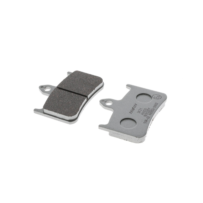 Zavorne ploščice NISSIN pol-kovinske zmesi 68x54x8,2 mm 2 kos