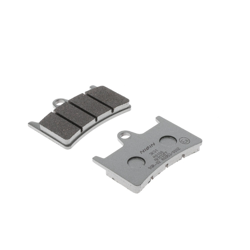 Zavorne ploščice NISSIN pol-kovinske zmesi 69,8 x 50,7 x 8,5 mm 2 kosa