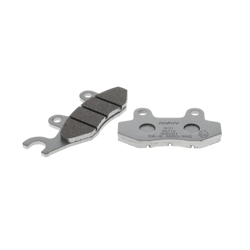 Zavorne ploščice NISSIN pol-kovinska zmes M501-374 2 kosa