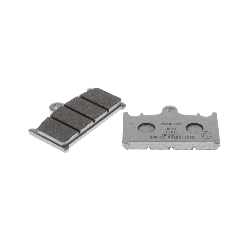 Zavorne ploščice NISSIN pol-kovinske zmesi 69,8 x 46,5 x 8 mm 2 kos