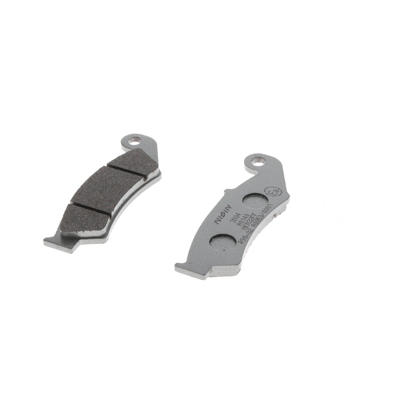 Zavorne ploščice NISSIN pol-kovinske zmesi 94x32x7,5 mm 2 kos