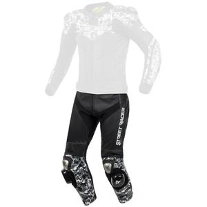Moške hlače z vzorcem Street Racer Black and Grey razprodaja