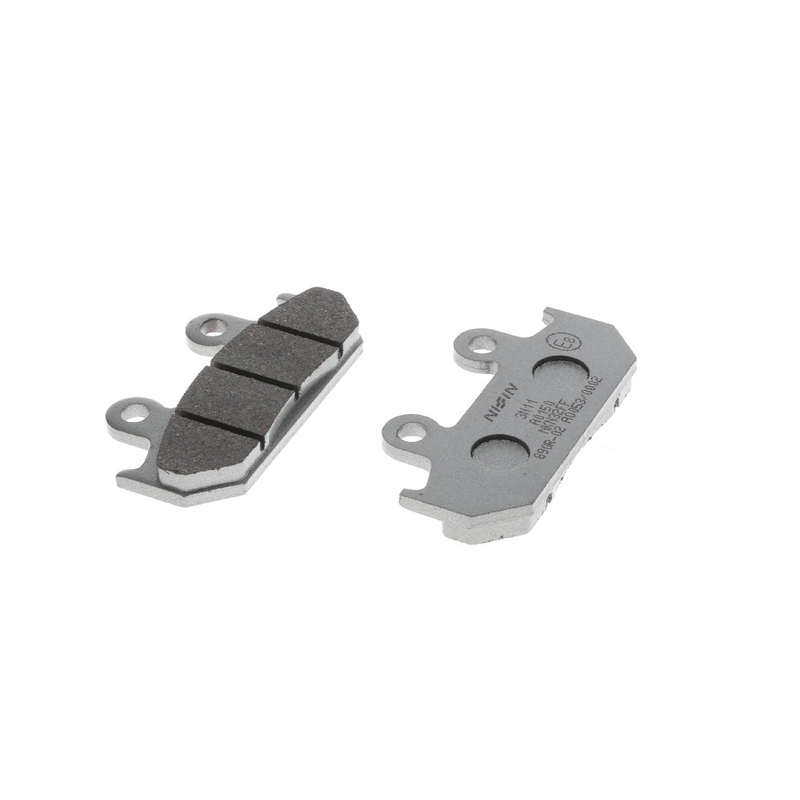 Zavorne ploščice NISSIN pol-kovinske zmesi 81x42x9 mm 2 kos