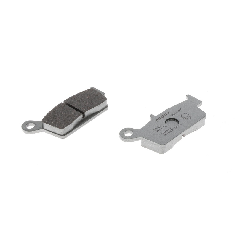 Zavorne ploščice NISSIN pol-kovinske zmesi 75x36x9,5 mm 2 kos