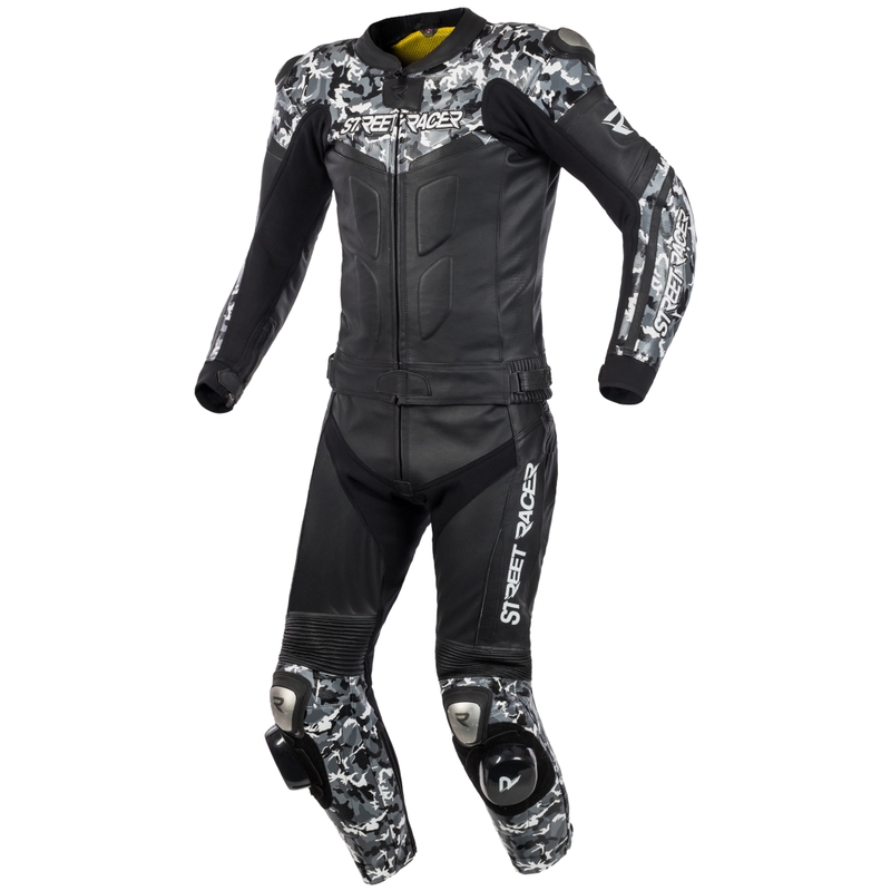 Moške hlače z vzorcem Street Racer Black and Grey razprodaja