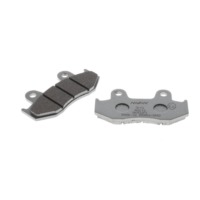 Zavorne ploščice NISSIN pol-kovinske zmesi 81x42x6,9 mm 2 kos