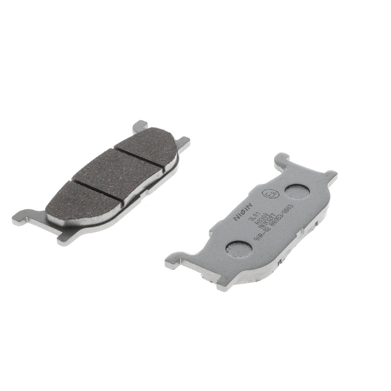 Zavorne ploščice NISSIN pol-kovinske zmesi 102,1x41x9 mm 2 kos