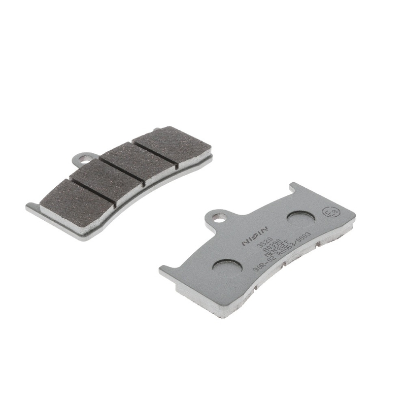 Zavorne ploščice NISSIN pol-kovinske zmesi 91,9 x 51,5 x 8 mm 2 kos