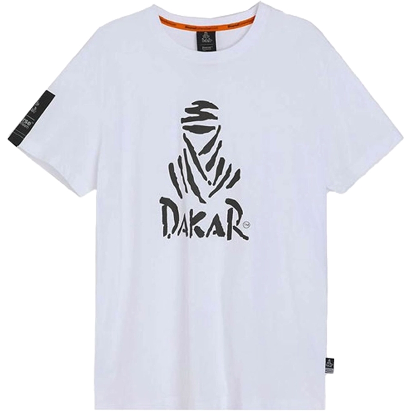 Majica DAKAR Logo bela