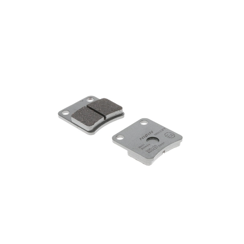 Zavorne ploščice NISSIN pol-kovinska zmes 41x42,9x7,9 mm 2 kos