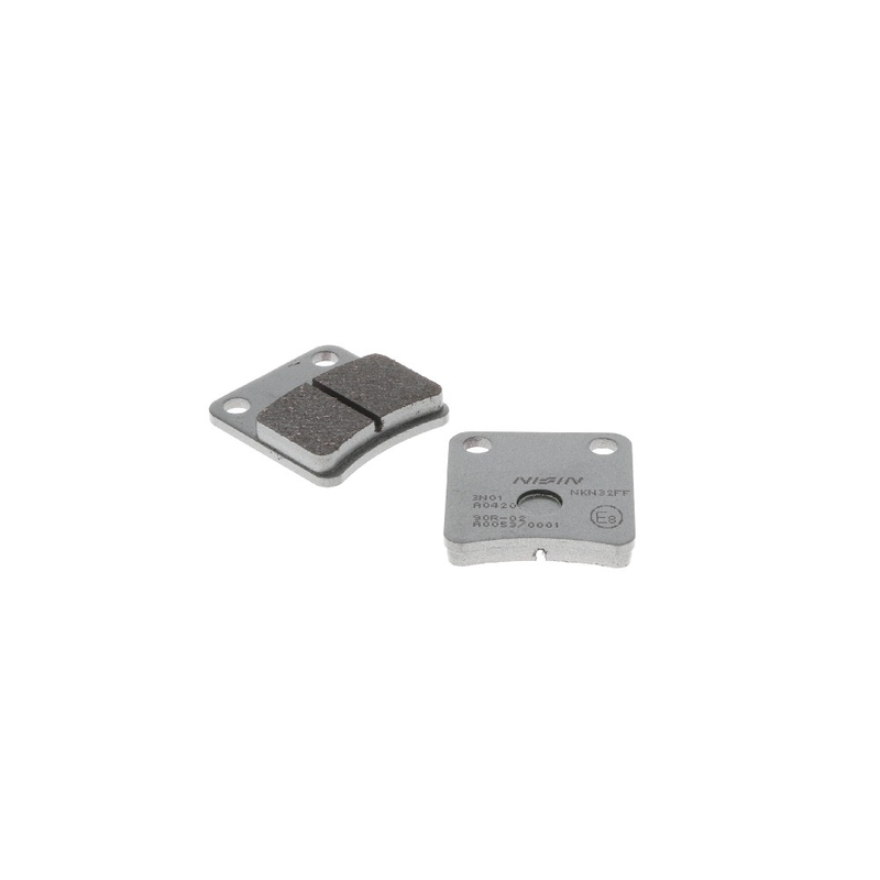 Zavorne ploščice NISSIN pol-kovinska zmes 41x42,9x7,9 mm 2 kos