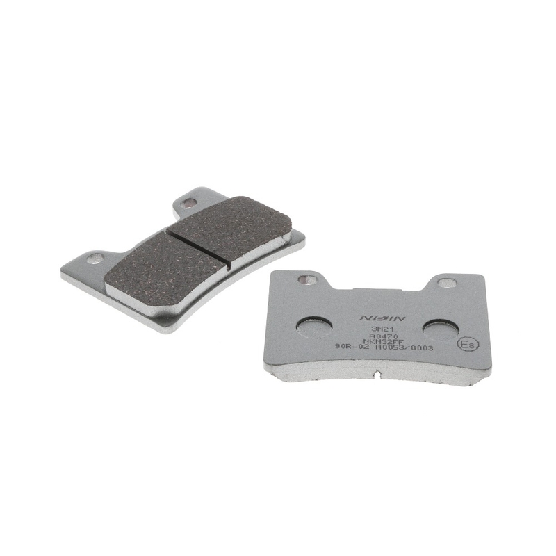 Zavorne ploščice NISSIN pol-kovinske zmesi 74,5x54x9 mm 2 kos