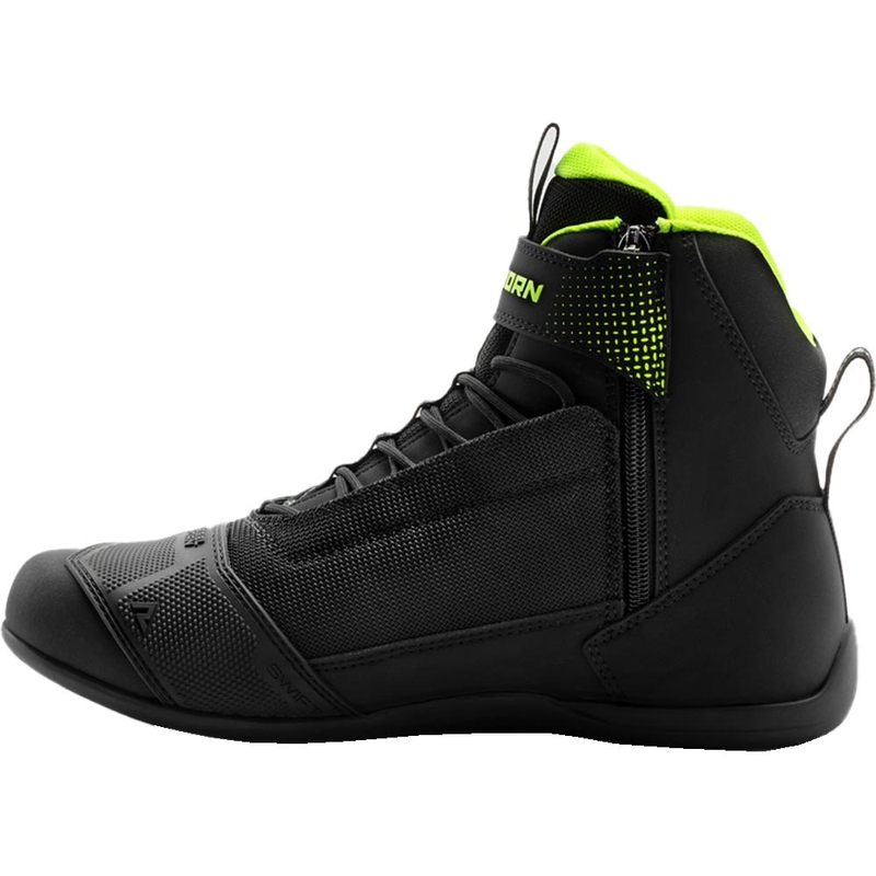 Motoristični škornji Rebelhorn Swift črno-fluo rumeni
