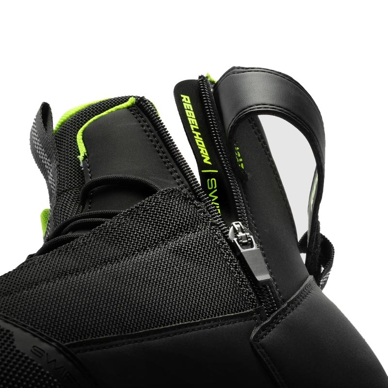 Motoristični škornji Rebelhorn Swift črno-fluo rumeni