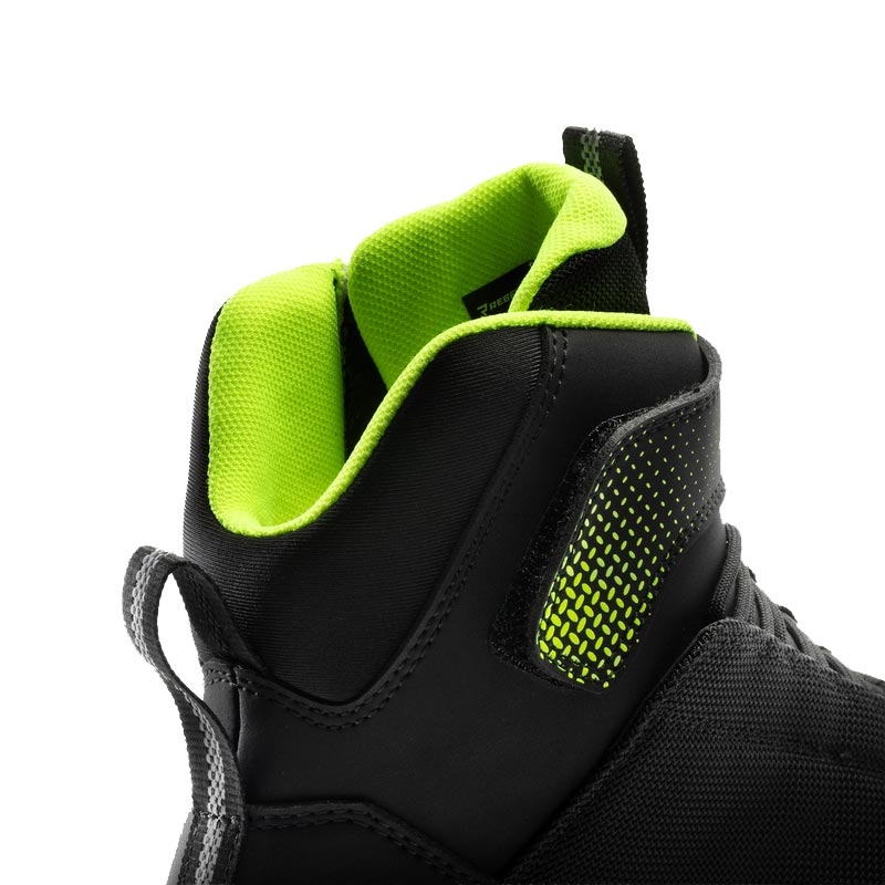 Motoristični škornji Rebelhorn Swift črno-fluo rumeni