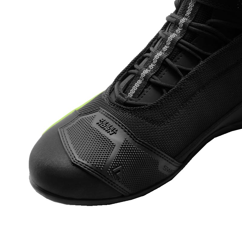 Motoristični škornji Rebelhorn Swift črno-fluo rumeni
