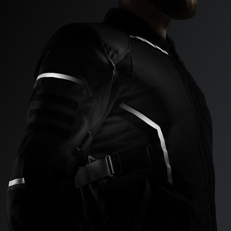 Rebelhorn Scandal 3 motoristična jakna črna