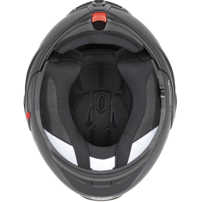 Cassida MultiFlip Korp preklopna motoristična čelada mat črna-temno siva-siva