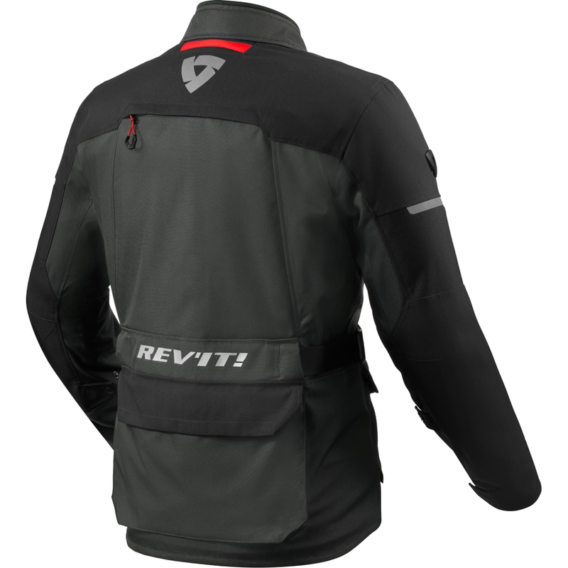 Moto jakna Revit Outback 5 H2O antracitna-črna