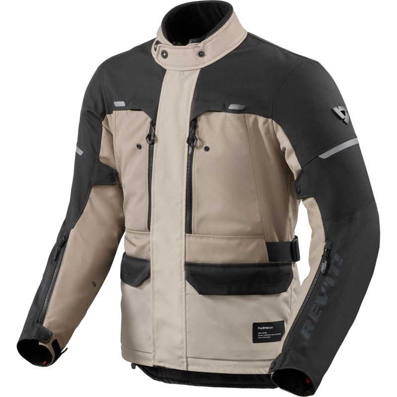 Motoristična jakna Revit Outback 5 H2O peščeno črna