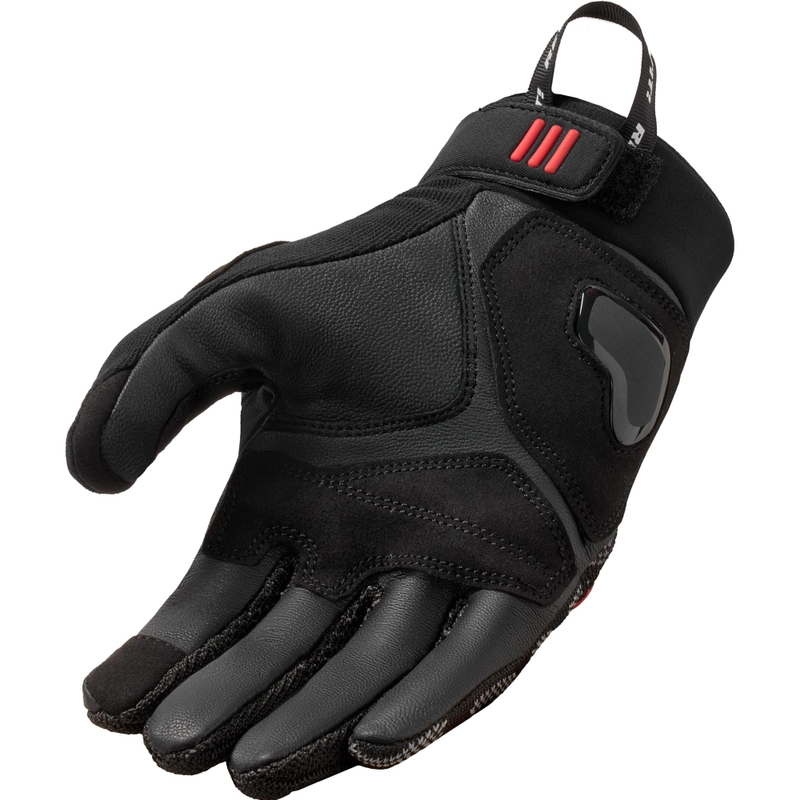 Moto rokavice Revit Hyperspeed 3 črno-fluo rdeče