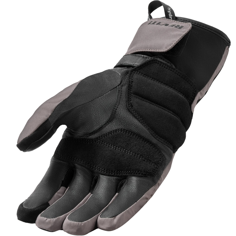 Moto rokavice Revit Convergent H2O sivo-črne