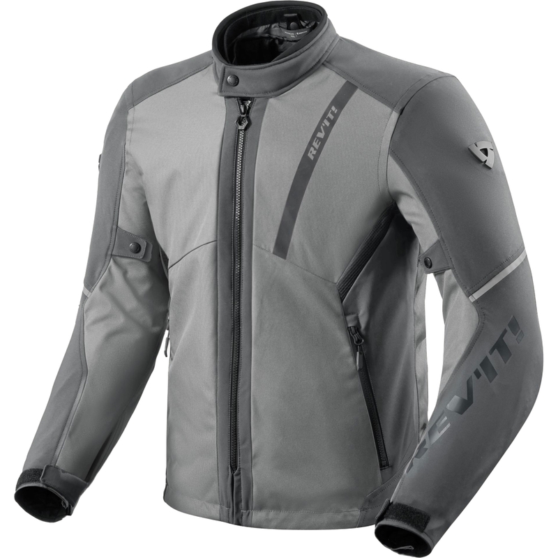 Motoristična jakna Revit Venator H2O svetlo sivo-siva