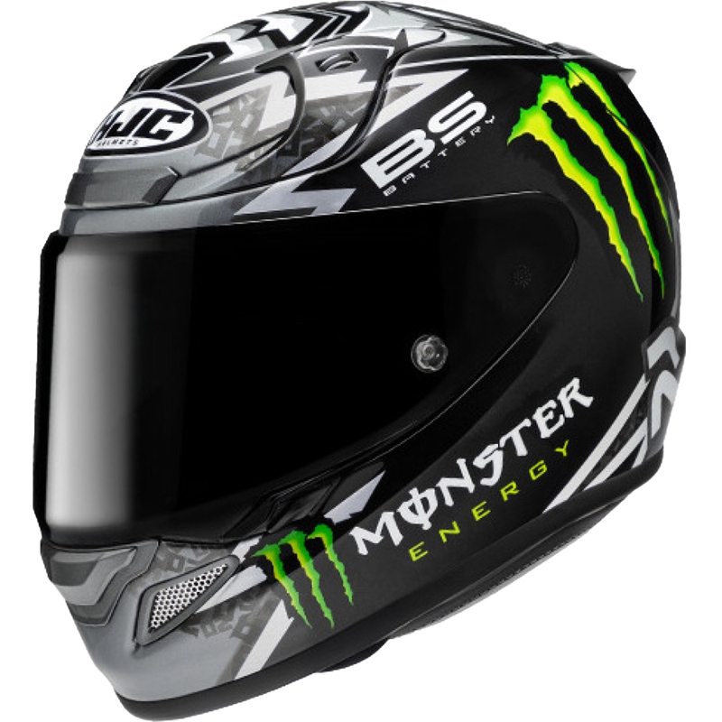 Moto čelada HJC RPHA 12 Quartararo Replica BL MC5 Full Face, črna