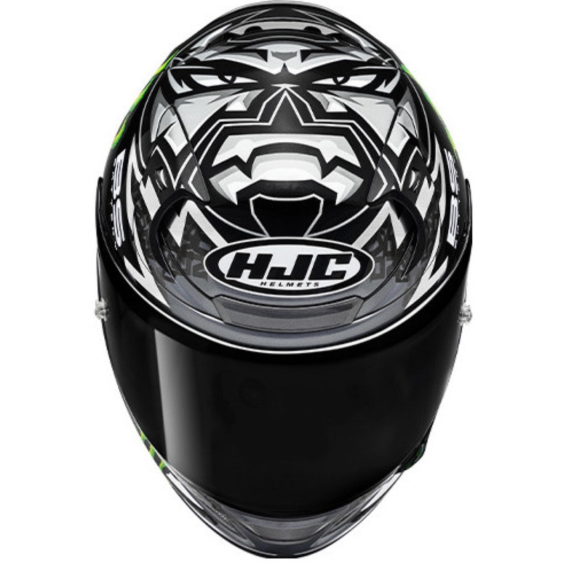 Moto čelada HJC RPHA 12 Quartararo Replica BL MC5 Full Face, črna