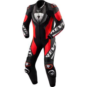 Moto kombinezon Revit One Piece Hyperspeed 3 črno-fluo rdeč