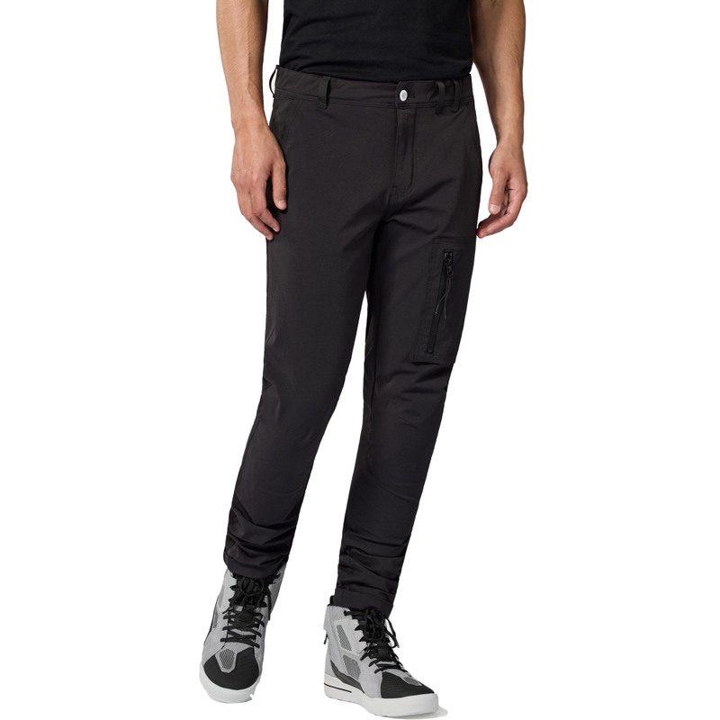 Moto hlače Revit Chino Terry Skinny Classic, črne