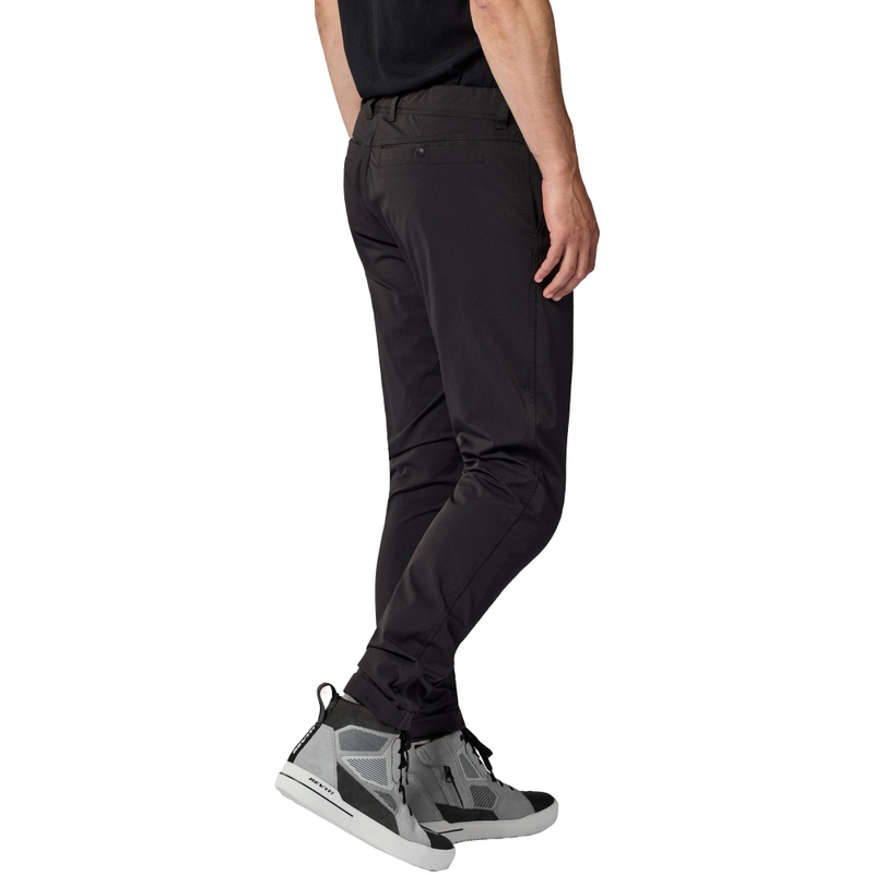 Moto hlače Revit Chino Terry Skinny Classic, črne