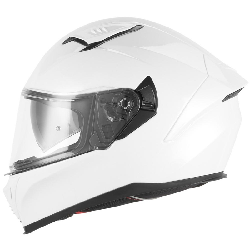Celoobrazna motoristična čelada NOX N402 bela