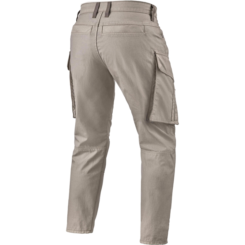 Moto hlače Revit Cargo Tristan Tapered Classic, peščene