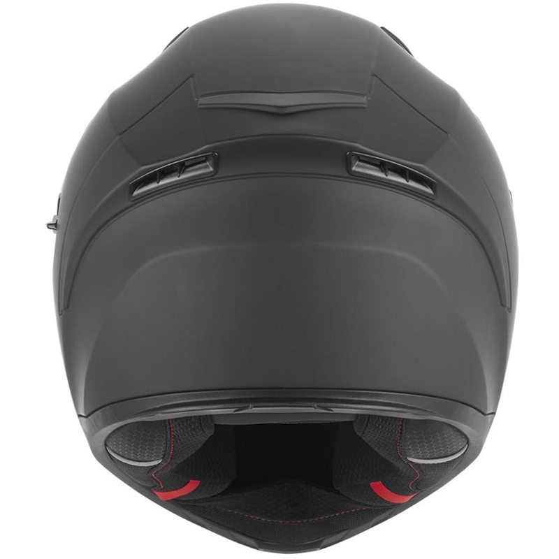 Motoristična čelada NOX N402 z integriranim obrazom, mat črna