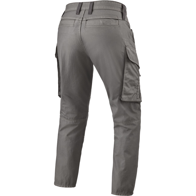 Moto hlače Revit Cargo Tristan Tapered Extra Short, sive