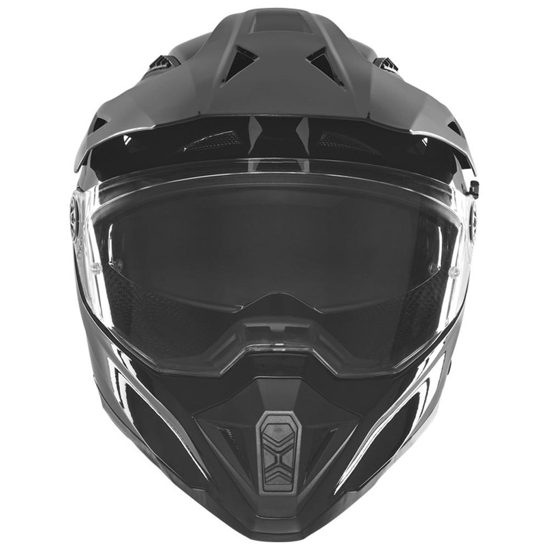 Čelada za enduro motor NOX N350 črne barve